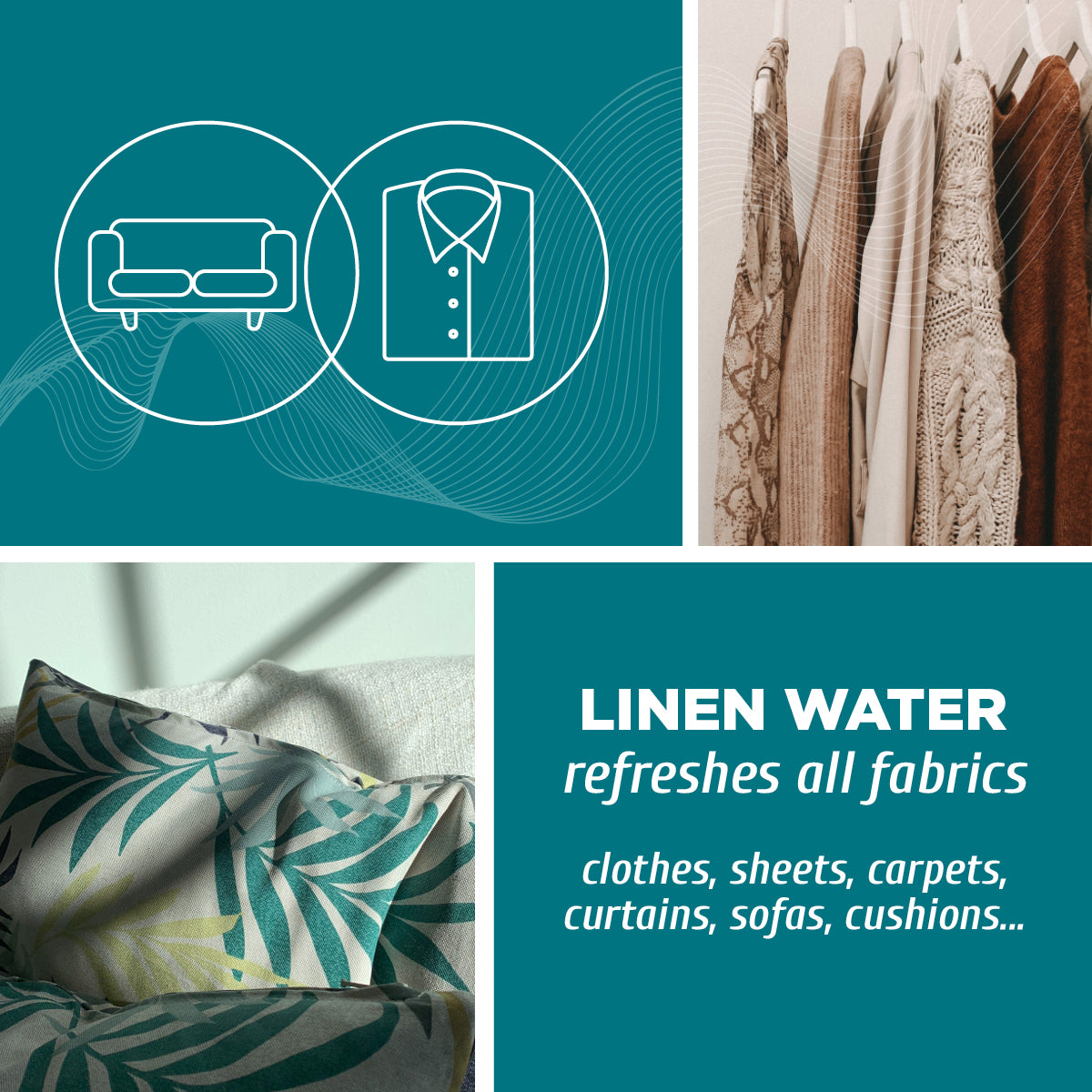 Eau de linge brise marine