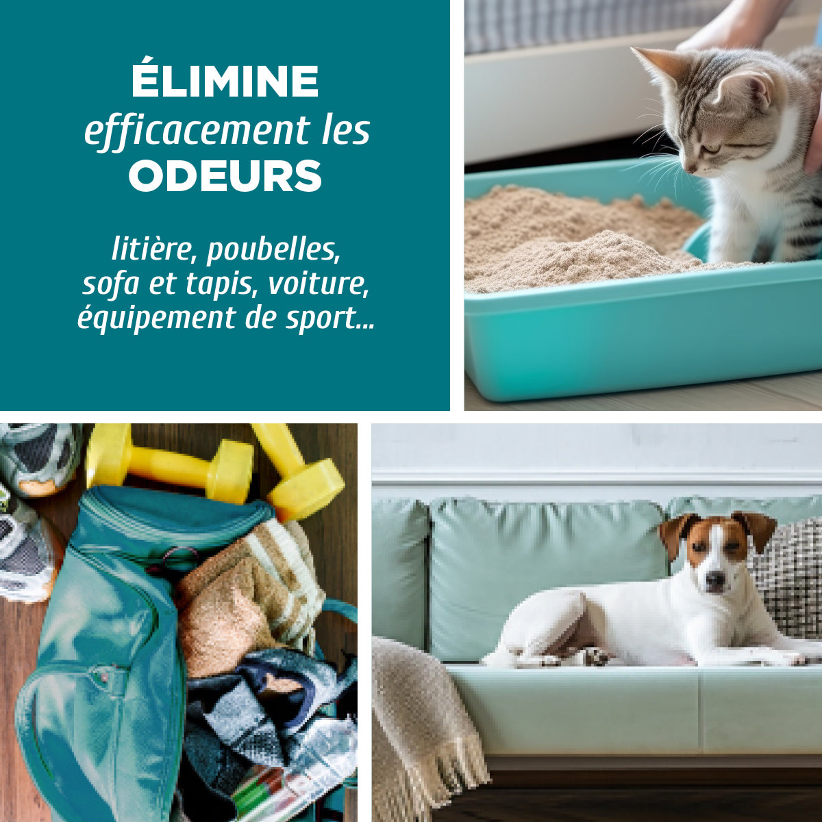 Élimine odeurs poire et bulles